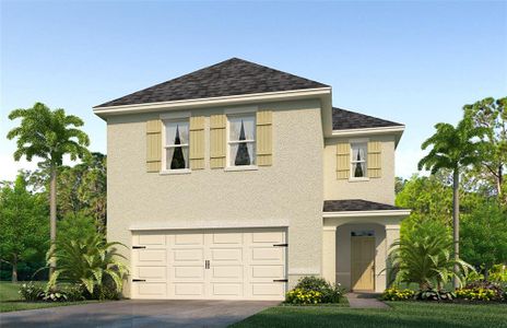 New construction Single-Family house 1754 Southfork Drive, Kissimmee, FL 34744 ELSTON- photo 0