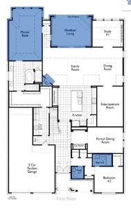 New construction Single-Family house 3027 Daplyn Park, Bulverde, TX 78163 224 Plan- photo 3 3