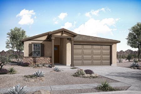 New construction Single-Family house 23023 E Starflower Drive, Queen Creek, AZ 85142 - photo 0