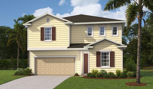 New construction Single-Family house 5839 Tomahawk Lake Drive, Jacksonville, FL 32254 Moonstone- photo 0 0