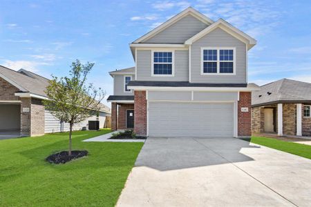 New construction Single-Family house 118 Rosings Place, Fort Worth, TX 76140 The Lowry- photo 0