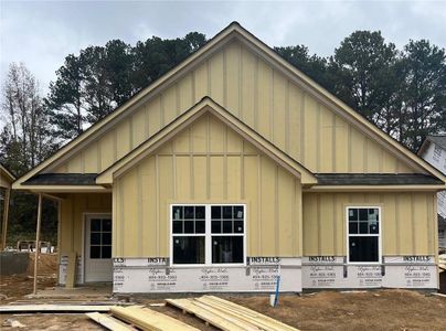 New construction Single-Family house 341 Creek Wood Park Drive, Ball Ground, GA 30107 Waddell- photo 0