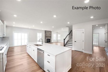 Spacious Kitchen with Large Island