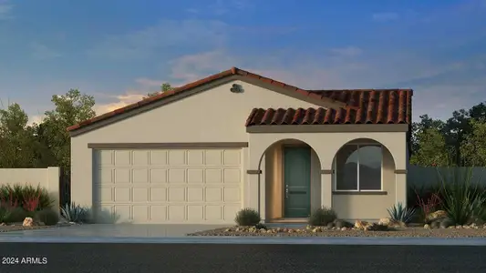 New construction Single-Family house 3580 E Peralta Canyon Lane, San Tan Valley, AZ 85140 Edmonton Phase 1- photo 0