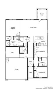 New construction Single-Family house 9407 Hinterlands Dr, San Antonio, TX 78221 1675- photo 1 1