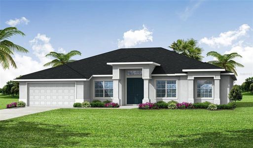 New construction Single-Family house 2 Fillmore Lane, Palm Coast, FL 32137 Springfield- photo 0