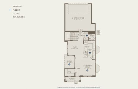 Dunlap Floor Plan, Quick Move-in Home, Floor 1