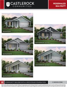 New construction Single-Family house 1228 Marvin Grove, Seguin, TX 78155 Pedernales- photo 2 2