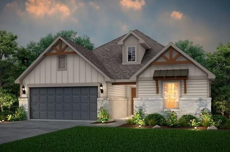 New construction Single-Family house 505 Bell Chime Cv, Liberty Hill, TX 78642 McKinney- photo 0