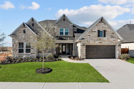 New construction Single-Family house 7610 Redwoods Forest Drive, Katy, TX 77493 The Wellington- photo 0
