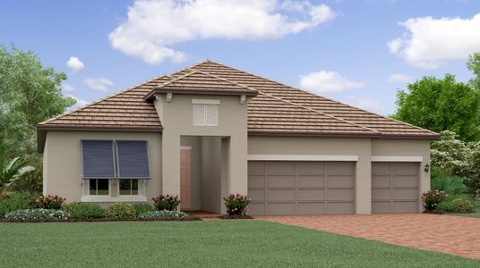 New construction Single-Family house 11233 Banyan Breeze Blvd, Land O' Lakes, FL 34638 - photo 1 1