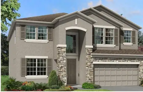 New construction Single-Family house 32295 Sapna Chime Drive, Wesley Chapel, FL 33545 - photo 0