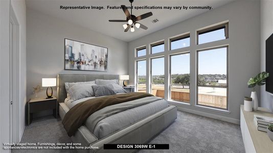 New construction Single-Family house 10138 Dapple Colt, San Antonio, TX 78254 Design 3069W- photo 4 4