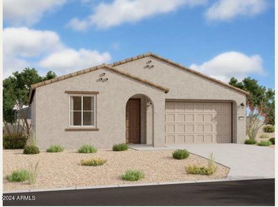 New construction Single-Family house 5525 W Lodge Drive, Laveen, AZ 85339 Violet Homeplan- photo 0