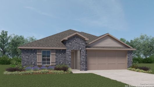 New construction Single-Family house 14006 San Jacinto Pt, San Antonio, TX 78253 The Irvine - photo 0