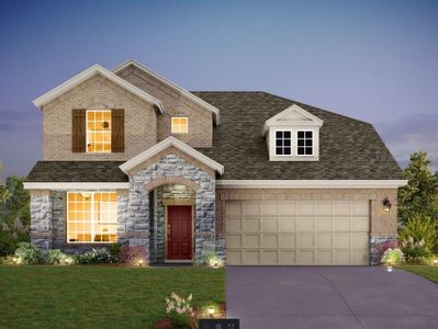 New construction Single-Family house 17205 Rossignol Cv, Austin, TX 78738 Thornton Homeplan- photo 0