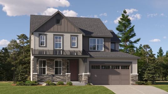 New construction Single-Family house 24476 E Evans Drive, Aurora, CO 80018 Ashbrook- photo 0