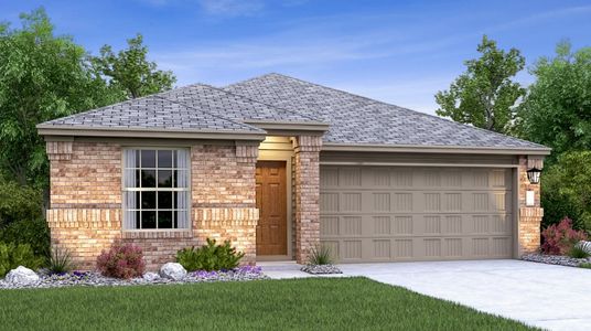New construction Single-Family house 2321 Four Waters Loop, Georgetown, TX 78628 Duff- photo 0