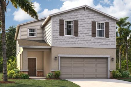 New construction Single-Family house 461 Lagoda Drive, Cocoa, FL 32927 The Jensen- photo 0