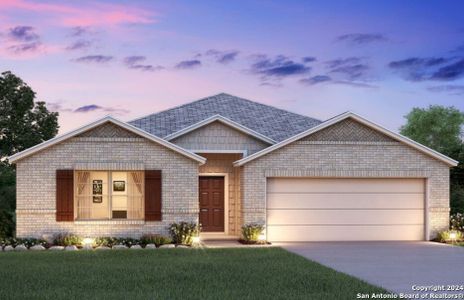 New construction Single-Family house 5535 Jade Valley, San Antonio, TX 78242 Pineda- photo 1 1
