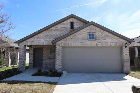 New construction Single-Family house 7108 Calshot Road, Pilot Point, TX 76258 Periwinkle - 30' Smart Series- photo 0