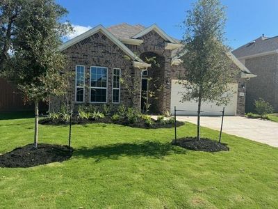 New construction Single-Family house 129 Water Grass Trail, Clute, TX 77531 The Epsom- photo 0