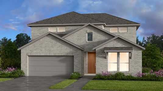New construction Single-Family house Carmine, 212 Star Rush Trail, Georgetown, TX 78633 - photo