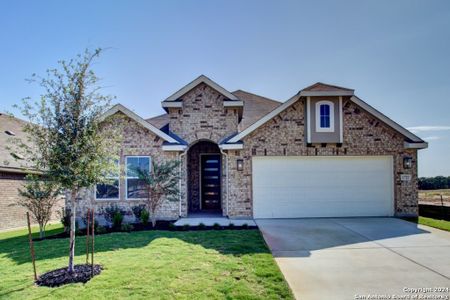 New construction Single-Family house 1722 La Grande Jatte, San Antonio, TX 78253 Juniper- photo 0