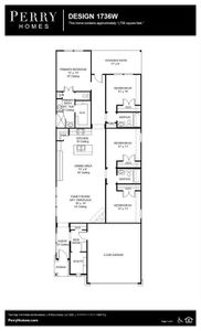 New construction Single-Family house 147 Plumbago Loop, Bastrop, TX 78602 Design 1736W- photo