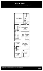New construction Single-Family house 1705 Palo Duro Way, Celina, TX 75009 Design 2056T- photo 1 1