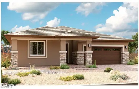 New construction Single-Family house 21881 E Saddle Court, Queen Creek, AZ 85142 Cassandra- photo 0