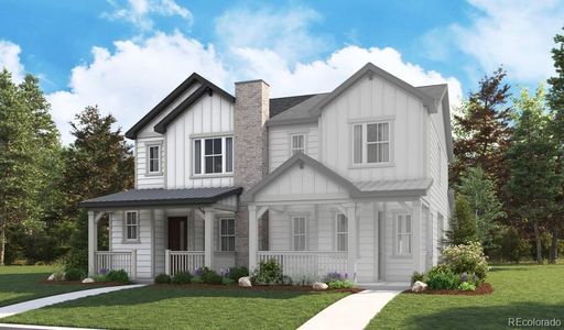 New construction Duplex house 8761 Snake River Street, Littleton, CO 80125 Boston- photo 0