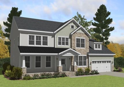 New construction Single-Family house Lexington II, Northlake Drive, Statesville, NC 28677 - photo