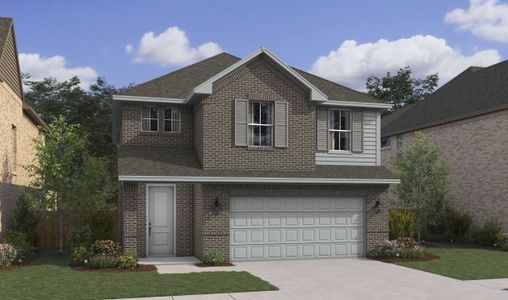 New construction Single-Family house Honey Myrtle, NEQ Hwy 82 And North Heritage Parkway, Sherman, TX 75092 - photo