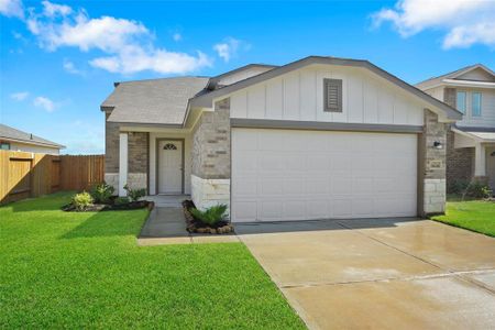 New construction Single-Family house 25626 Roy Rogers Court, Splendora, TX 77372 Telluride- photo 0 0