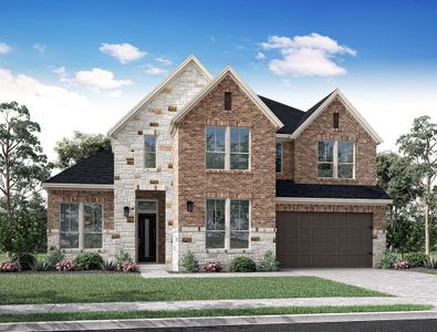 New construction Single-Family house Fulbright, 7530 Sunset Ridge Lane, Fulshear, TX 77441 - photo