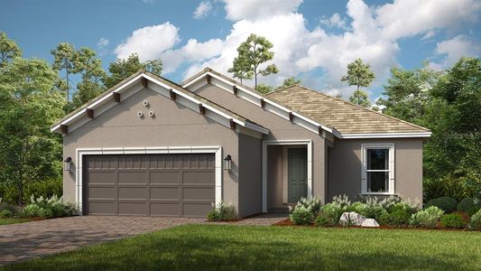 New construction Single-Family house 29620 Toricelli Road, Wesley Chapel, FL 33545 Farnese- photo 0