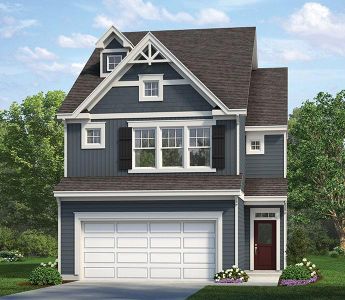 New construction Townhouse house The Pamlico, 204 Kavanaugh Road, Wake Forest, NC 27587 - photo