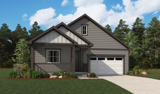 New construction Single-Family house 39223 Clymer St, Elizabeth, CO 80107 Agate- photo 0