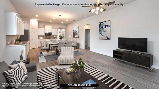 New construction Single-Family house 3101 Bell Flower Drive, Oak Point, TX 75068 Design 1736W- photo 5