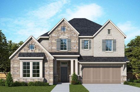 New construction Single-Family house 1047 Windy Creek Path, Conroe, TX 77304 The Fontaine- photo 0 0