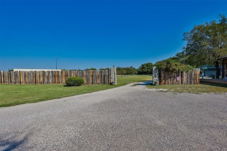 Entry through the property