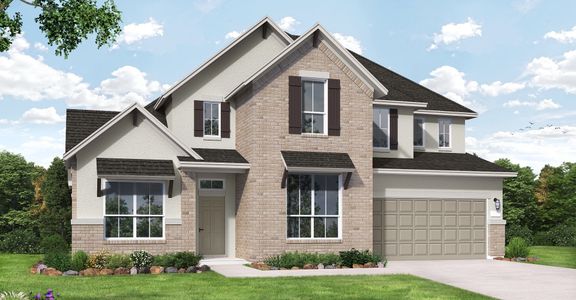 New construction Single-Family house Haskell (3600-CM-50), 1026 Texas Ash Lane, Georgetown, TX 78628 - photo