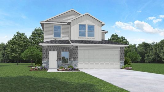 New construction Single-Family house 5602 Redstone Gardens Drive, Spring, TX 77373 Plan X30H (Express)- photo 0