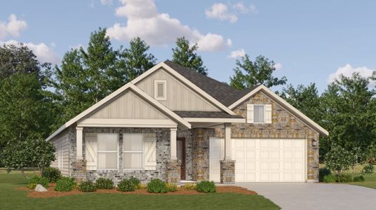 New construction Single-Family house 5842 Musquiz Ridge, Seguin, TX 78155 Kettle- photo 0 0