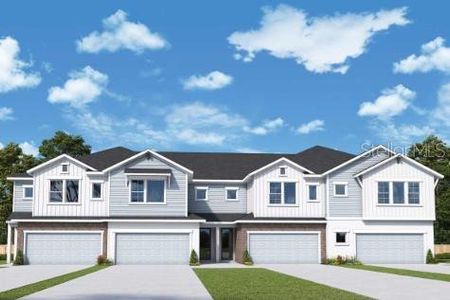 New construction Townhouse house 564 Astera Winds Lane, Lake Mary, FL 32746 The Magbee- photo 0 0