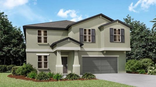 New construction Single-Family house 11741 Lavender Loop, Spring Hill, FL 34609 Richmond II- photo 0
