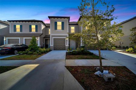 New construction Townhouse house 31990 Blue Passing Loop, Wesley Chapel, FL 33545 - photo 0