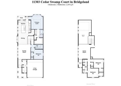 New construction Single-Family house 11303 Cedar Swamp Court, Cypress, TX 77433 Easton Plan- photo 1 1