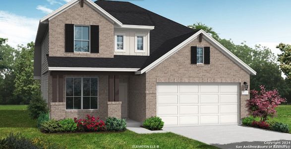 New construction Single-Family house 12570 Carrick Drive, San Antonio, TX 78254 Woodlake (2540-CV-35)- photo 0